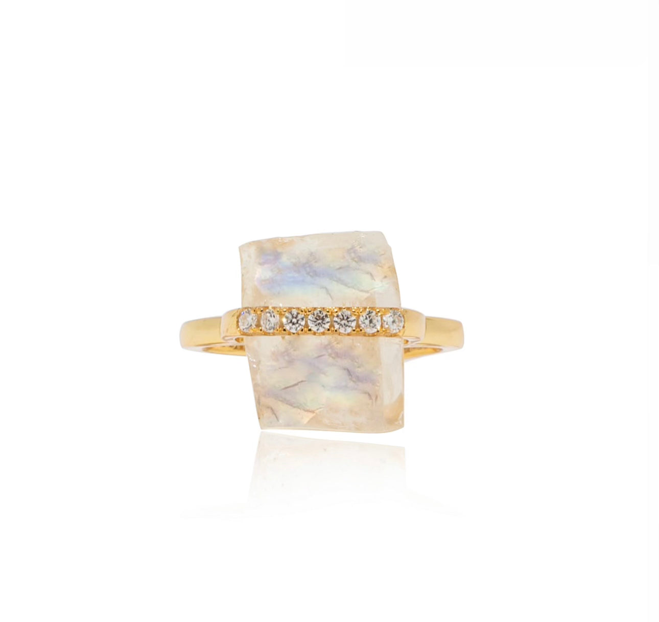 Cosmic Moonstone Ring – SOHO MARIE Cosmic Moonstone Ring – SOHO MARIE