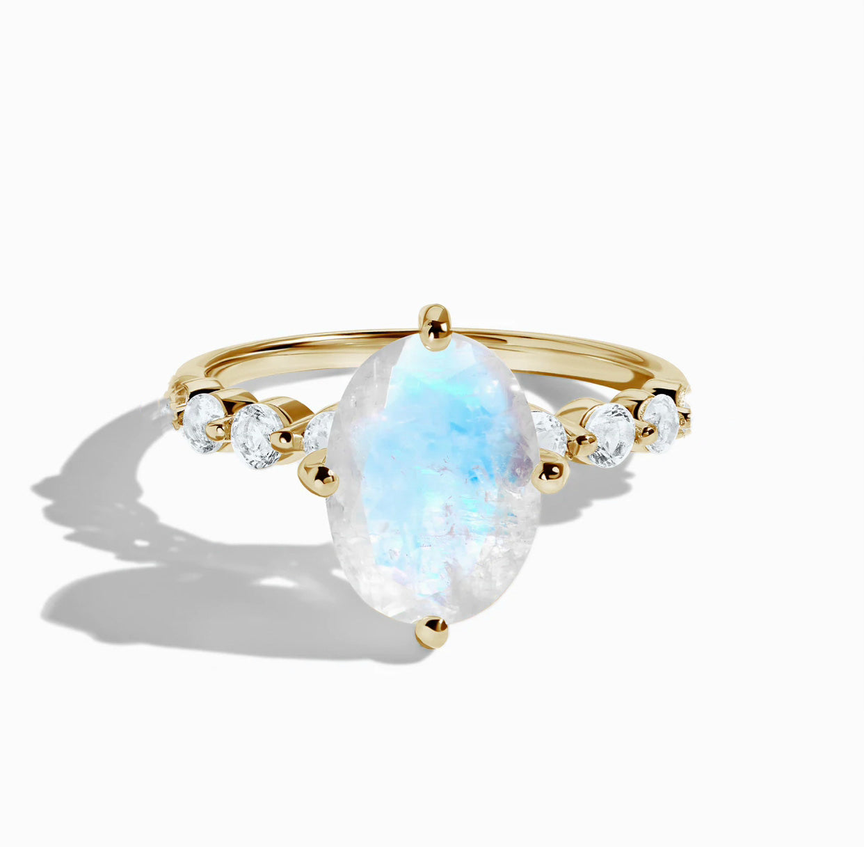 Oval Moonstone Ring – SOHO MARIE