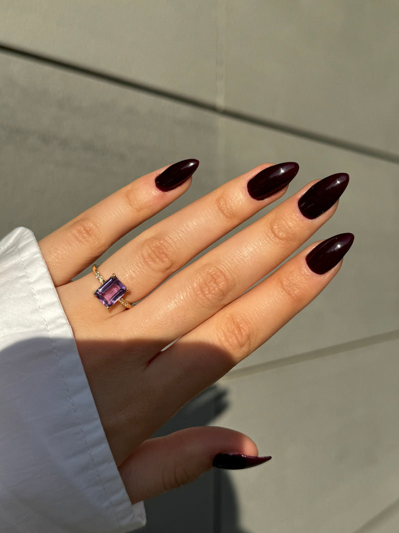 Natural Amethyst Ring