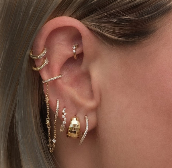 14K Gold Hoop Earrings - Pre Order