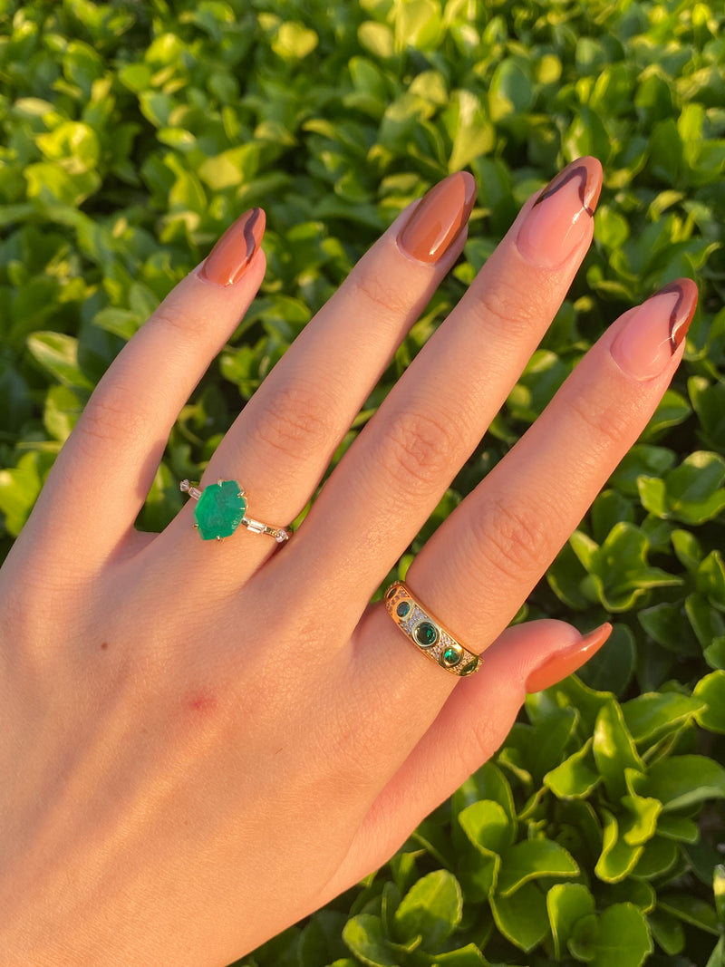 Emerald Queen Ring