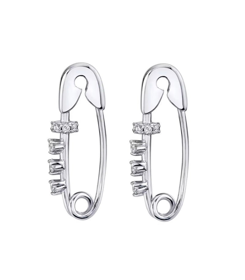 Safety Pin Earrings