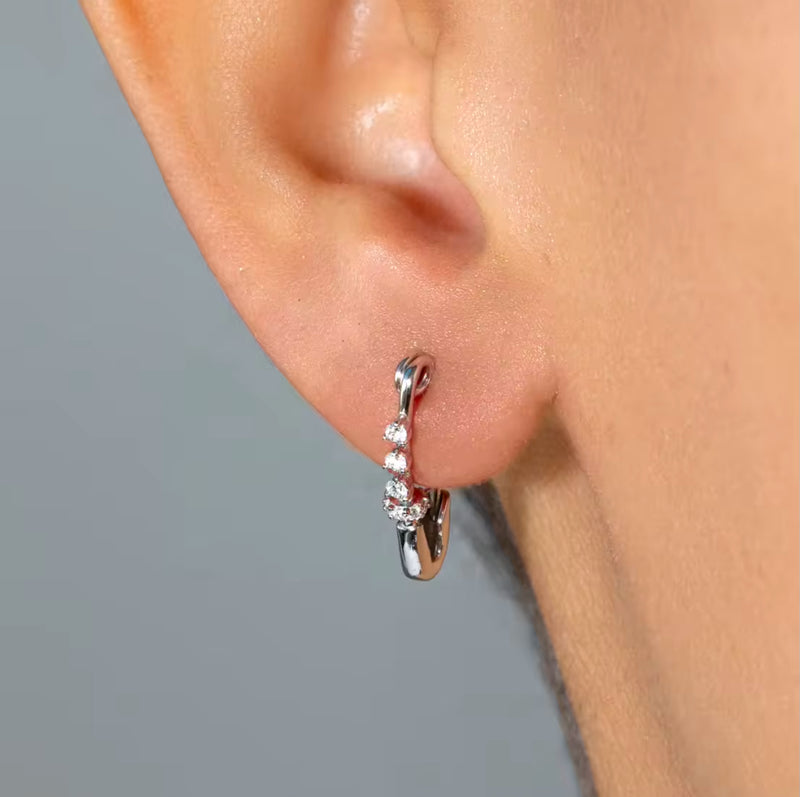 Safety Pin Earrings