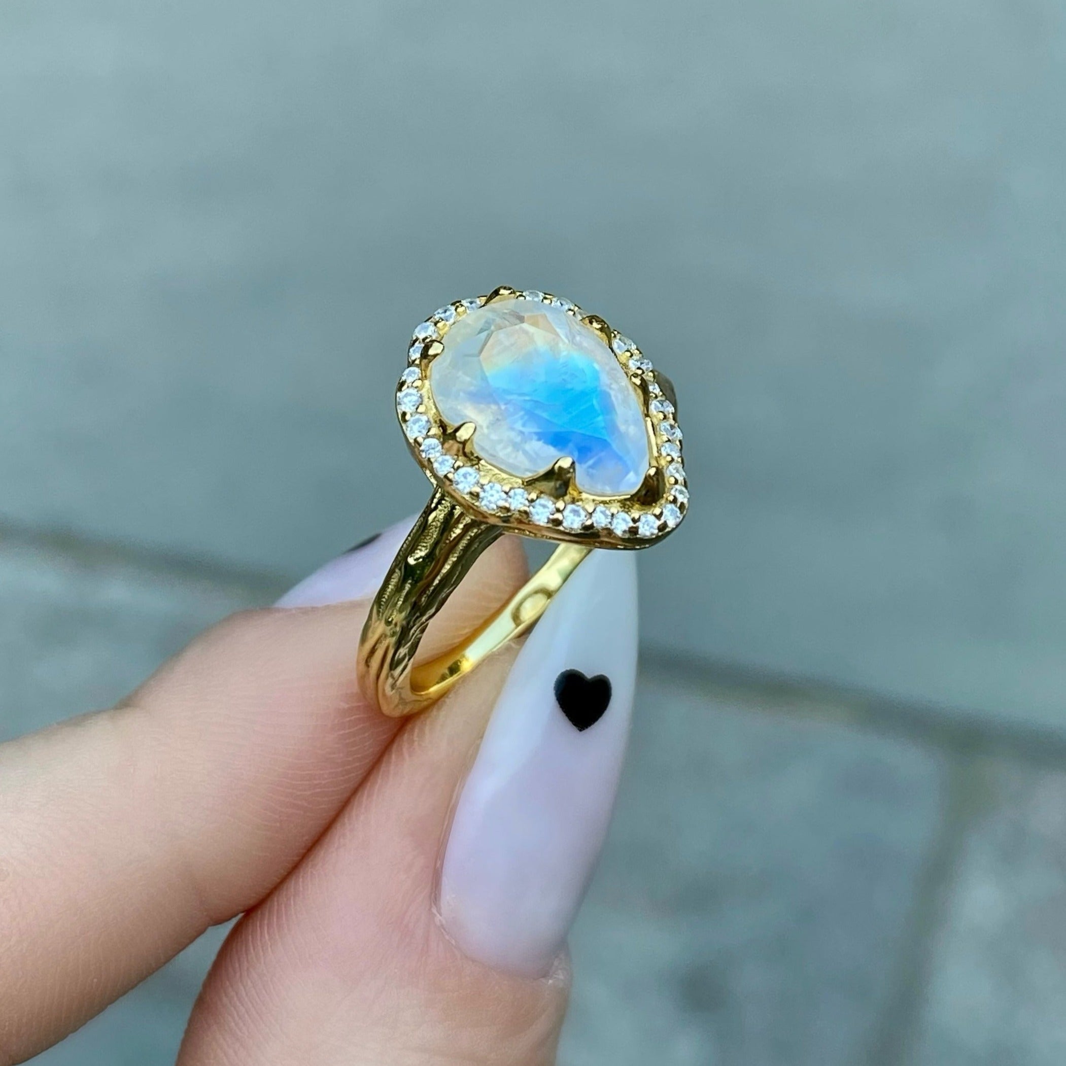 Pacific Moonstone Ring – SOHO MARIE