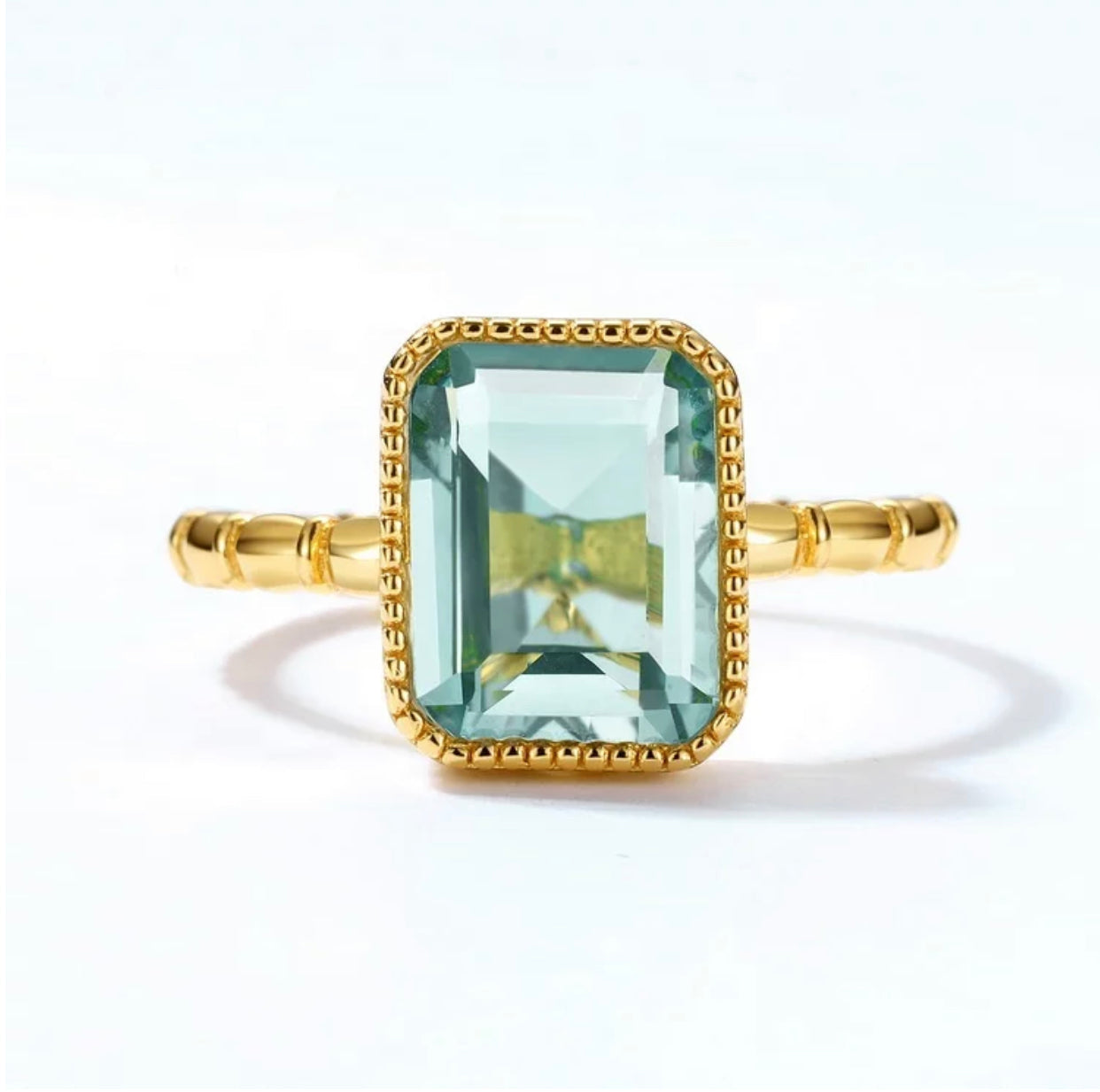 Green Amethyst Ring – SOHO MARIE